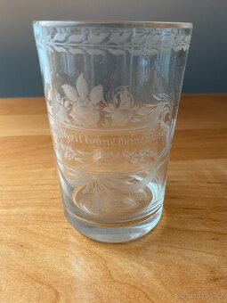 Sběratel nabízí staré empírové sklo - 18