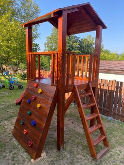 Dětské hřiště se skluzavkou a dovozem - 18