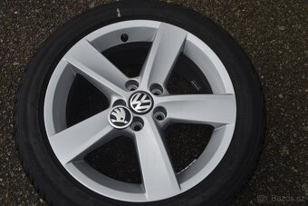 VW Polo/Š.Rapid/Fabia,S.Toledo -Letní Alu komplet 215/45/R16 - 18