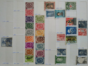 Poštovní známky v albu - protektorát - 18