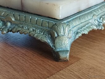 STAROŽITNÁ SECESNÍ PETROLEJOVÁ LAMPA EHRICH & GRAETZ-19.STOL - 18