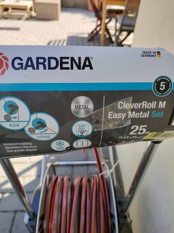 Nový Gardena vozík s hadicí 25 m. Super ceny - 18