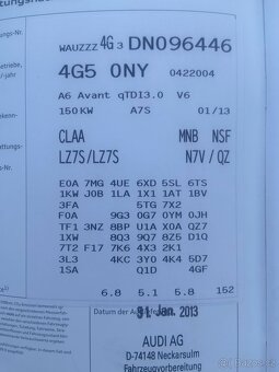 AUDI A6 3.0TDI QUATTRO 4x4 S-Line,176958km,TOPstav - - 18