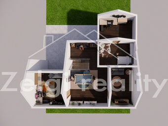 Starý Poddvorov, rodinný dům 3+kk, možnost nástavby - 18