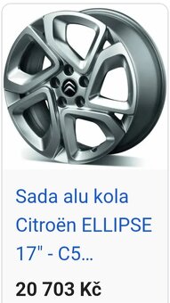 alu kola CITROEN R17 - 18