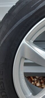 Alu sadu 5x112 r17 RC vw Tiguan zimní pneu - 18