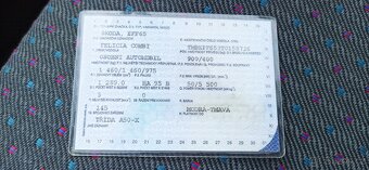 Škoda felicia - pojízdná stk do 11/2025 a dálniční do září - 18
