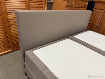 Zánovní boxspring dvoupostel značková - 18