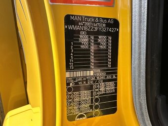 MAN TGM 18.340 shrnovačka uveze 12.1tun - 18
