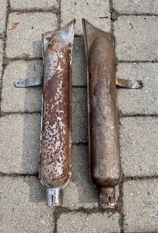 Jawa 50 pařez, pionýr, ČZ 125 - výfuky - 18