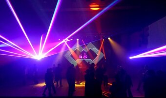 2ks Nové Lasery 5 Wat RGB + Case - 18