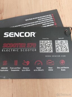 Elektro koloběžky SENCOR S70, MS Energy  e20 - 18