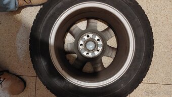 Originální Audi disky 7Jx15 H2 ET39 s pneumatikami Bridgesto - 18