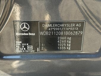 MERCEDES BENZ E 220CDI,KOMBI,TAŽNÉ,MANUÁL,ORIG.KM - 18