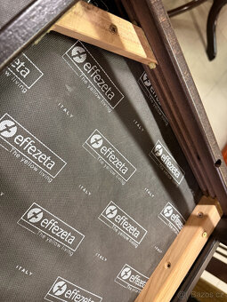 třikrát set dubový stůl se šesti židlemi - 18