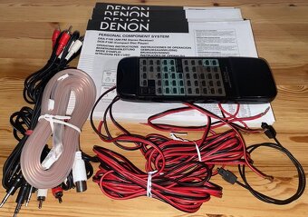 Minikomponet system DENON - CD,tape a MD deck, receiver, DO - 18