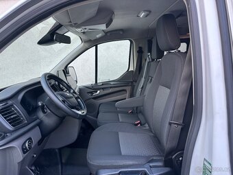 Ford transit custom 2,0Tdci,webasto.1.maj.čr,9míst, DPH, - 18