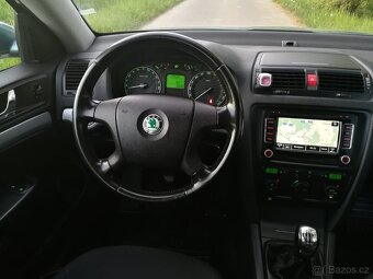 OCTAVIA II 1.6MPI BENZÍN 75KW R.V10/2008 186900KM TOP VÝBAVA - 18