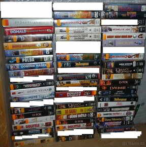 Videokazety - VHS -PRODÁM .-.- - - 18