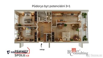 Prodej, byty/3+kk, 75 m2, Křivenická 449/23, 18100 Praha, Hl - 18