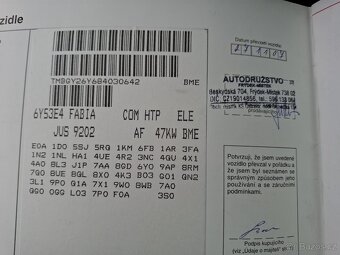 Škoda Fabia Kombi 1,2i 12V 47kW - 18