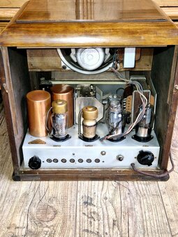 Rádio Mikrofona MK 306 Superdual Luxus, 1935-36 - 18