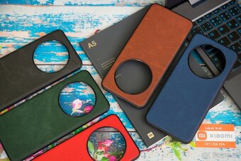 Pouzdro s koženkovými zády pro Xiaomi, Redmi a Poco - 18