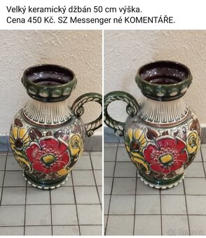 Květináče, porcelán atd viz fota. Ceny viz fota. - 18