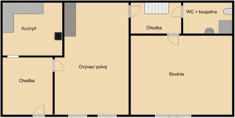 Prodej chalupy 90 m², pozemek 1050 m² Nezdřev - 18