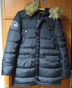 PitBull West Coast pánská zimní bunda Kingston černá, vel. M - 18