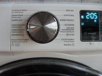 PRAČKA SE SUŠIČKOU SAMSUNG 9+5KG,APKA,DVÍŘKA ADDWASH, tř.A - 18