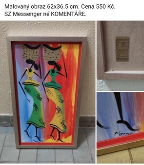 Staré obrazy a obrázky viz fota. Ceny viz fota. - 18