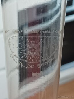 STAROŽITNÁ RUČNĚ MALOVANÁ PETROLEJKA SECESE/ART DECO FRANCE - 18