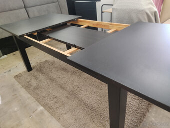 Ikea STORNÄS dřevěný rozkládací stůl hnědočerný - 18