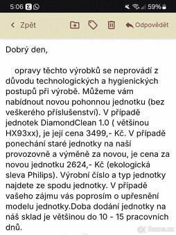 Zubní kartáček Philips Sonicare DiamondClean - 18