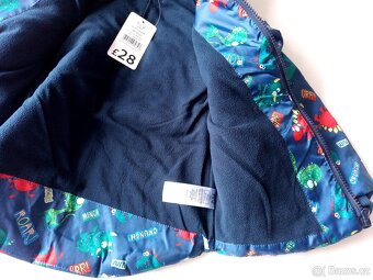 Nová podzimní Dino bunda, 98/104 - 18