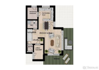 Prodej rodinného domu 5+kk, 132,7 m², Sedlec u Líbeznic, poz - 18