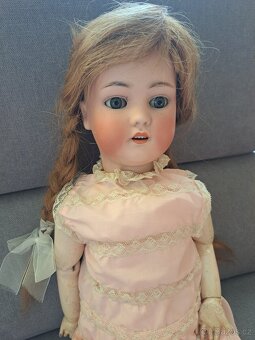 Starožitná panenka s porcelánou hlavičkou - 18