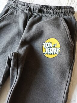 3x dětské tepláky uvnitř fleece, vel 134 - 18