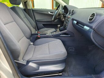 Audi A3 1.9TDI 77kw,198TKM,Sportback,Výhřevy,2xklíč,ALU R16 - 18
