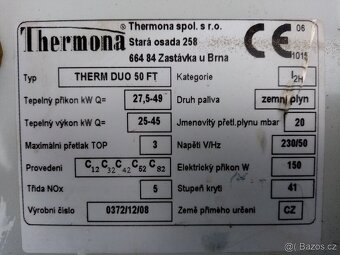 Thermona THERM 20 CX, Thermona THERM DUO 50 - 18