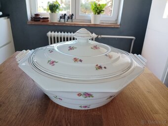 ART DECO PORCELÁNOVÁ TERINA HÁZENKA VD FRANCE - 18