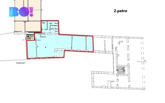 Pronájem kanceláře 260 m² – ul. Zubatého Praha 5 - 18