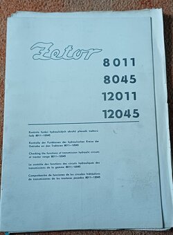 Prodám odborné knihy a příručky na traktory Zetor a Ursus - 18
