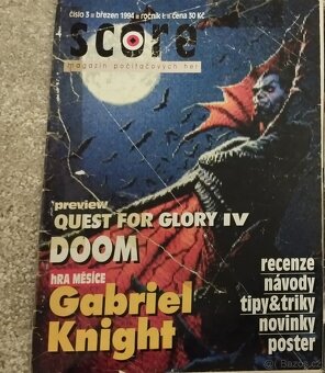 Score herní časopis magazín sbírka 1-134, 200, 300, Retro - 18