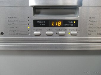 VESTAVNÁ MYČKA MIELE,LUXUSNÍ ZNAČKA,NEREZ,LCD,TURBO.tř.A+ - 18