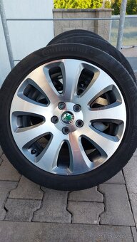 Alu kola 5x112 r17 originál Škoda Octavia III - 18