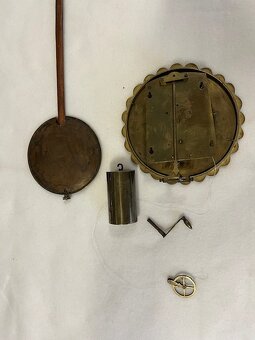 Malé hodiny biedermeier - 75 cm originál. - 18