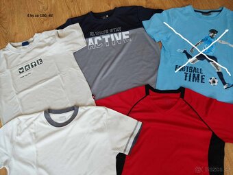 Chlapecká trika vel 146/152, 158/164,170,S - 18