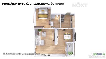 Pronájem byt 2+kk, 72㎡ - 18